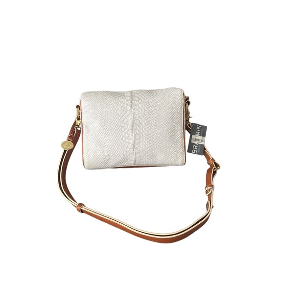 Grayson White Odyssey Leather bag by Brahmin - Picture 2 of 12